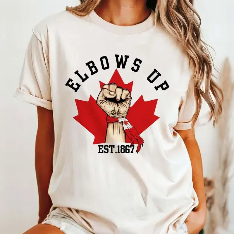 Elbows Up Canada T-Shirt | OWNLUXE