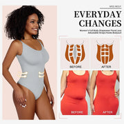 Smooth Full-Length Thong Body Shaper | OWNLUXE