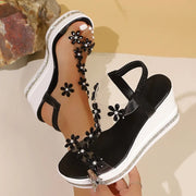 Women's Platform Wedge Heels (White) – Shop at OWNLUXE