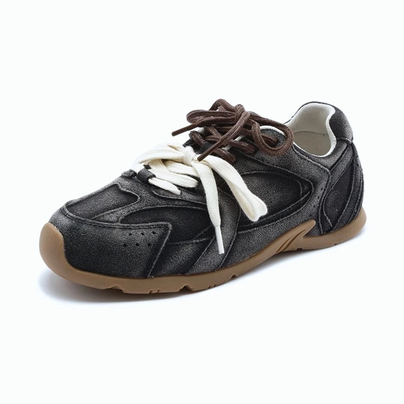 Women’s Casual Leather Sneakers with EVA Comfort Insole