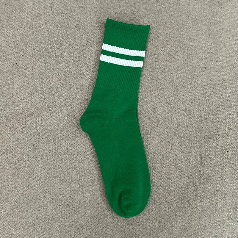 Cotton Striped Socks | OWNLUXE