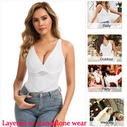 Full Body Shaper Bodysuit - Breathable Tummy Control & Butt Lifter with Mesh Design