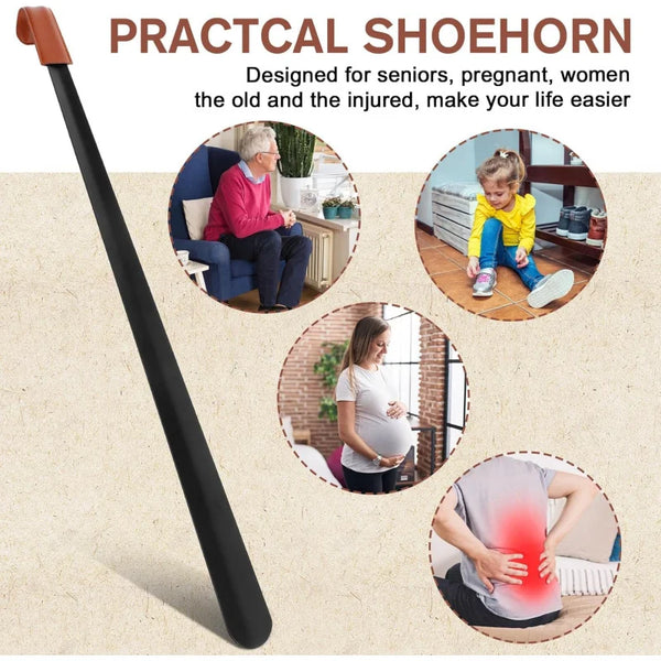Heavy-duty Extra-long Shoehorn 1 2 1 5 1 8mm Thick W Boots | OWNLUXE