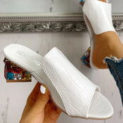Back‑Strap Casual Heeled Sandals for Everyday Wear