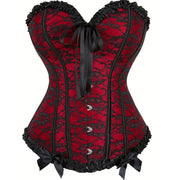 Overbust Extended-Size Gothic Top | OWNLUXE