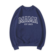 Cozy Printed Pullover Sweatshirt – Autumn Winter