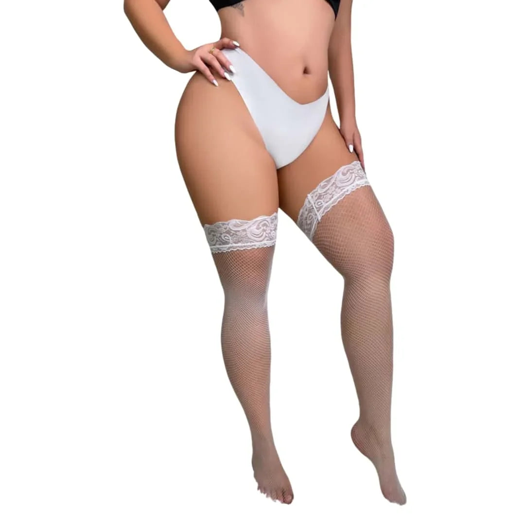 Large Lace Mesh Socks | OWNLUXE