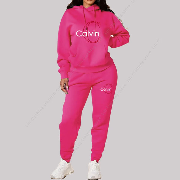 Women's Tracksuit Aesthetic Hoodie | OWNLUXE
