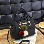 Embroidered Soft Satchel Bag – Elegant Everyday Handbag