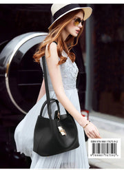 Women's Leather Crossbody Handbag – Luxury Designer Shoulder Bag