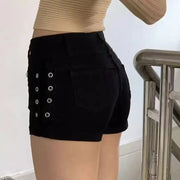 Skinny Lace Vintage Shorts | OWNLUXE