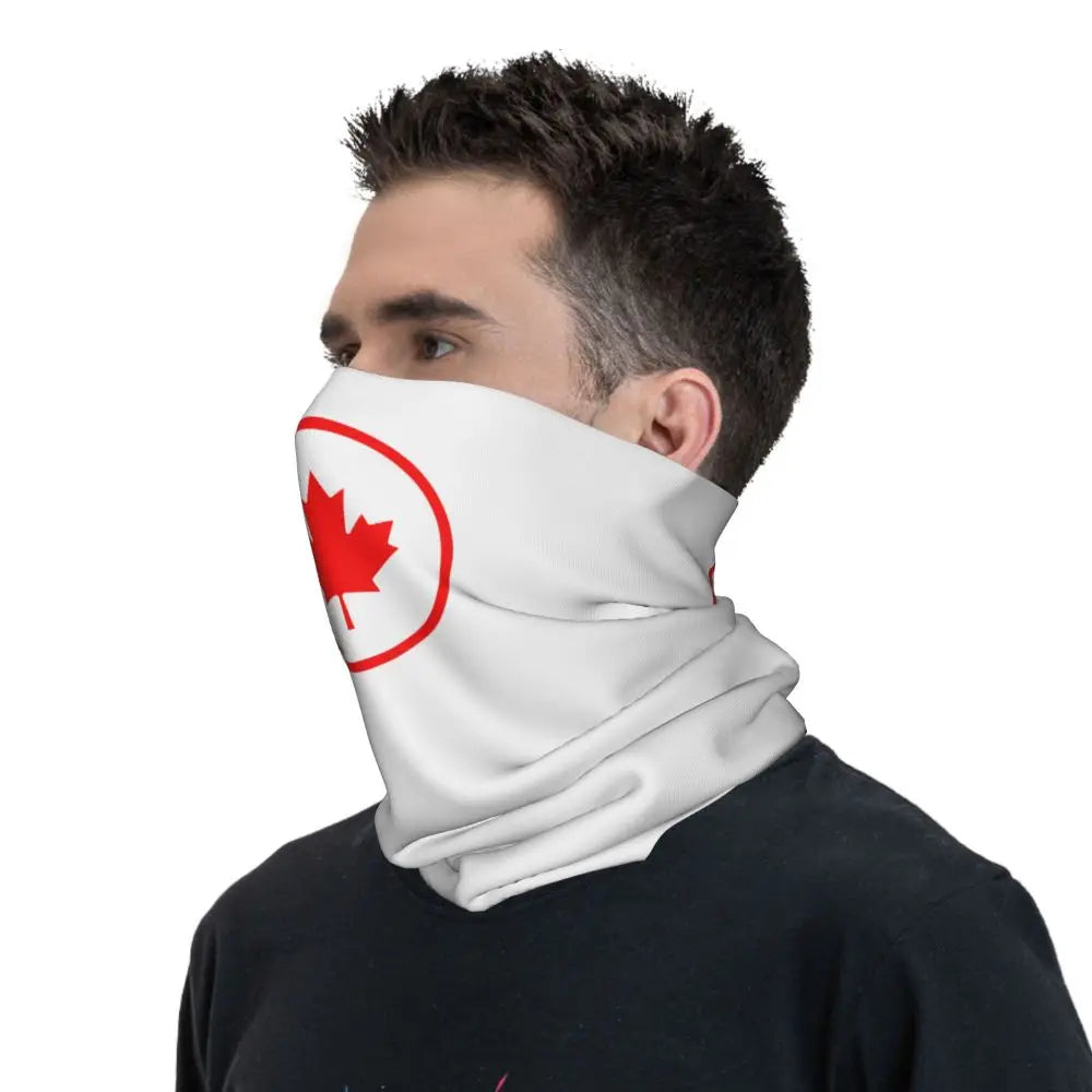 Canadian Flag Maple Leaf Neck Gaiter | OWNLUXE