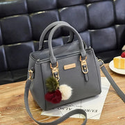 Embroidered Soft Satchel Bag – Elegant Everyday Handbag