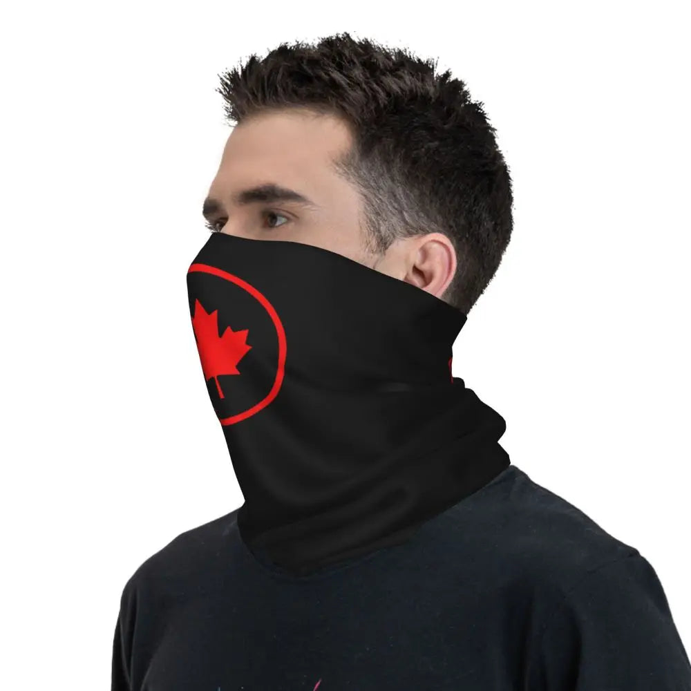 Canadian Flag Maple Leaf Neck Gaiter | OWNLUXE