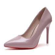 Pointed Super-High Heel Pumps for Dramatic Elevation