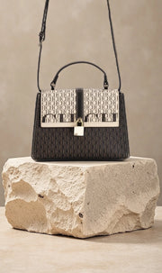 CH Exquisite Fashionable Handbag – Light Luxury Brand with Lock Design Crossbody