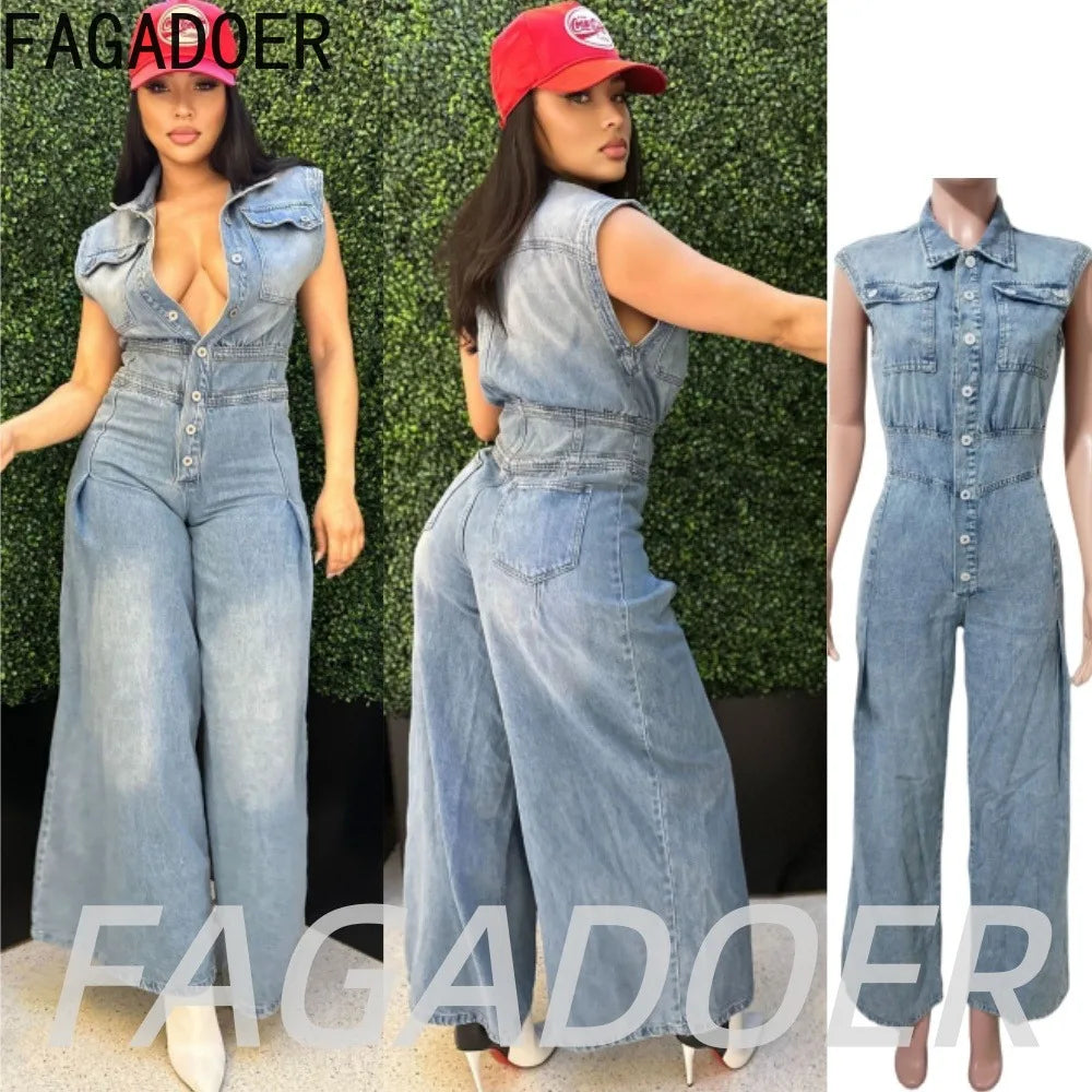 Pocket Patchwork Cargo Relaxed-Fit Jumpsuit | OWNLUXE