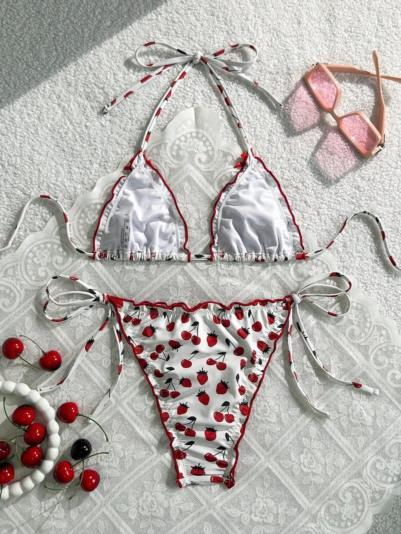 Bow Halter Tankini Set | OWNLUXE