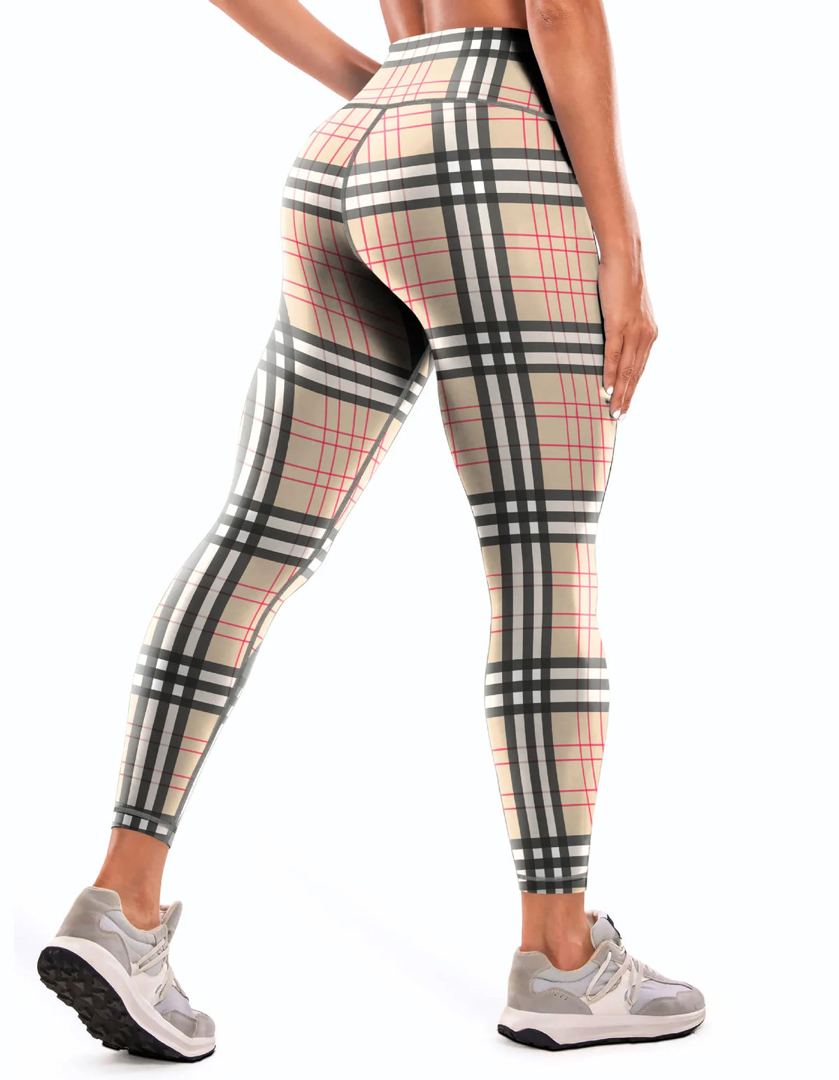 Seamless High-waisted Nude Felling Printed Pants Women's | OWNLUXE