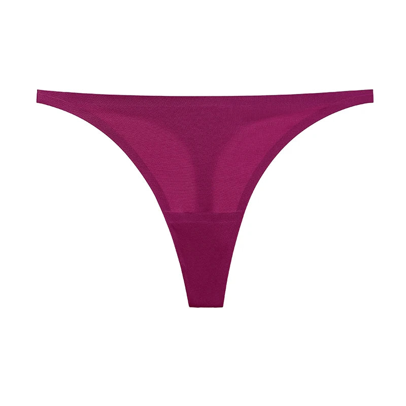 Ice Silk Seamless G-String Thong | OWNLUXE
