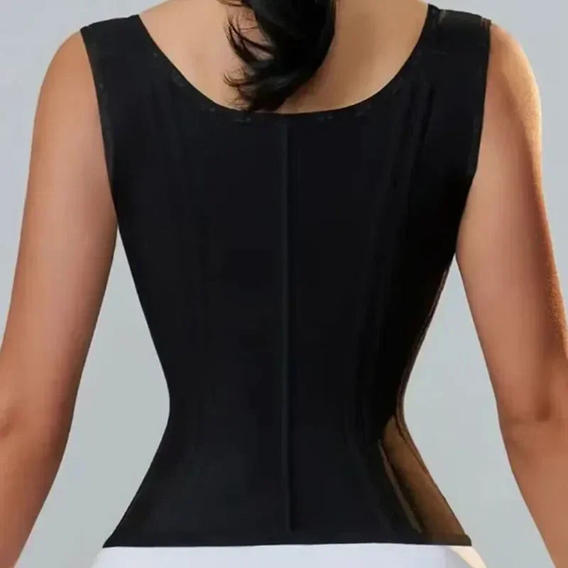 Colombian Waist Trainer Vest Body Shaper – Double Control