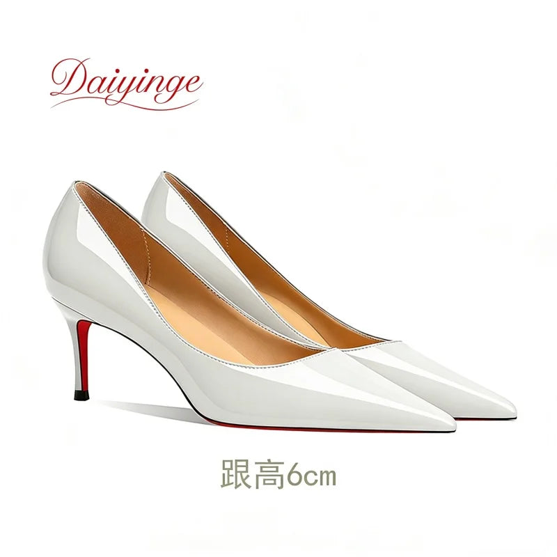 Women's Red Bottom Stiletto Pumps | 12cm Pointed Toe Heels | OWNLUXE