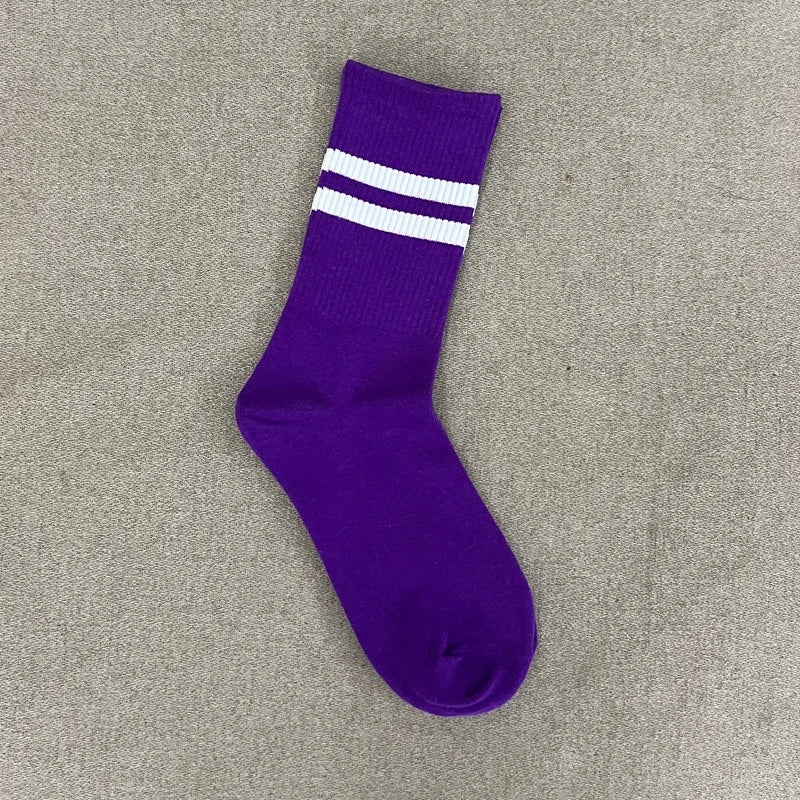 Cotton Striped Socks | OWNLUXE