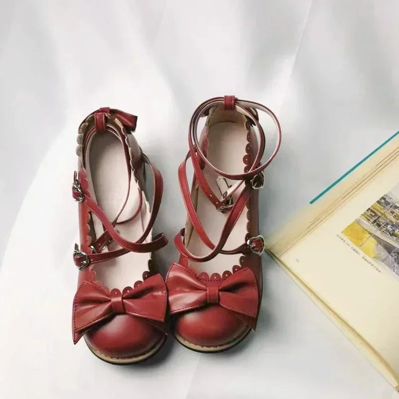 Women's Lolita Shoes Flats – Shop at OWNLUXE