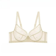 Women's Lace Plus Size Bra (White) | OWNLUXE