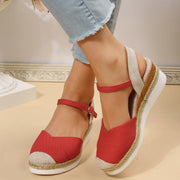 Women's Closed Toe Platform Wedge Sandals – Shop at OWNLUXE