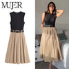 Women's Sleeveless Midi Dress | OWNLUXE