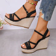 Women's Platform Sandals (Black) – Shop at OWNLUXE