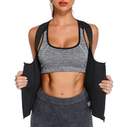 Neoprene Sauna Waist Trainer Vest Body Shaper for Women