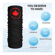 Canadian Flag Maple Leaf Neck Gaiter | OWNLUXE