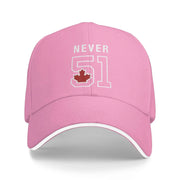 Never 51 Canada Pride Baseball Cap – Unisex Trucker Snapback