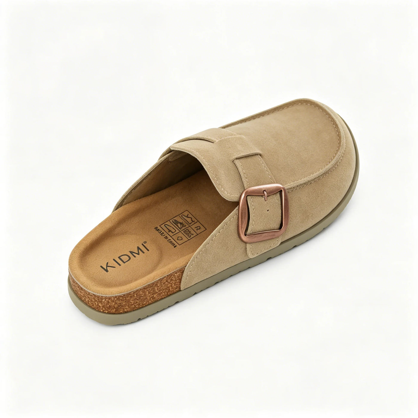 Women's Adjustable Leather Slippers (Coffee) – Shop at OWNLUXE