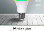 Load image into Gallery viewer, Smart LED Light Bulb – App Controlled | Color-Changing, Dimmable, WiFi Bluetooth Bulb
