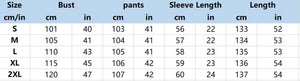 Women's Printed Long Shirt & Pants Set – Spring/Summer Loose Fit Style | Ensemble chemise longue et pantalon imprimé pour femme – Coupe ample printemps/été