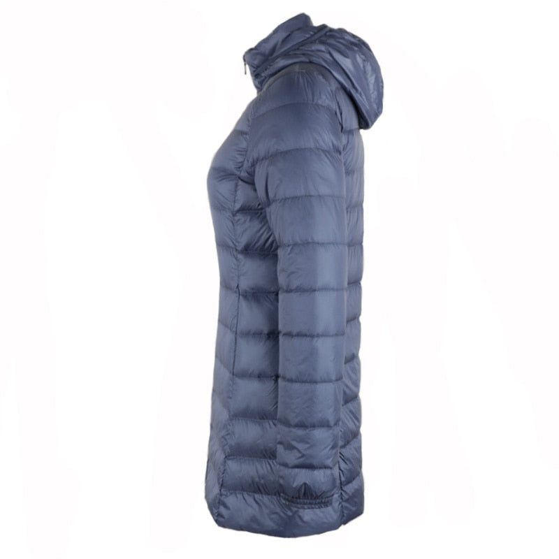 UP to  8XL Ladies Long Winter Coat