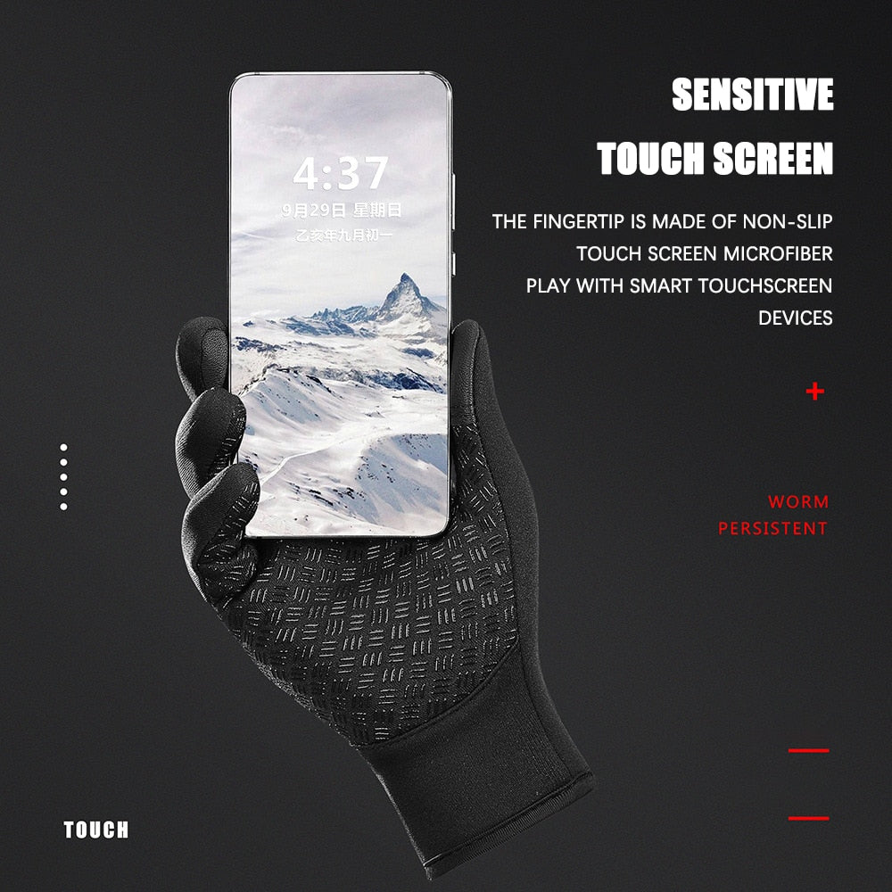 Winter Touchscreen Gloves – Waterproof, Windproof Warmth