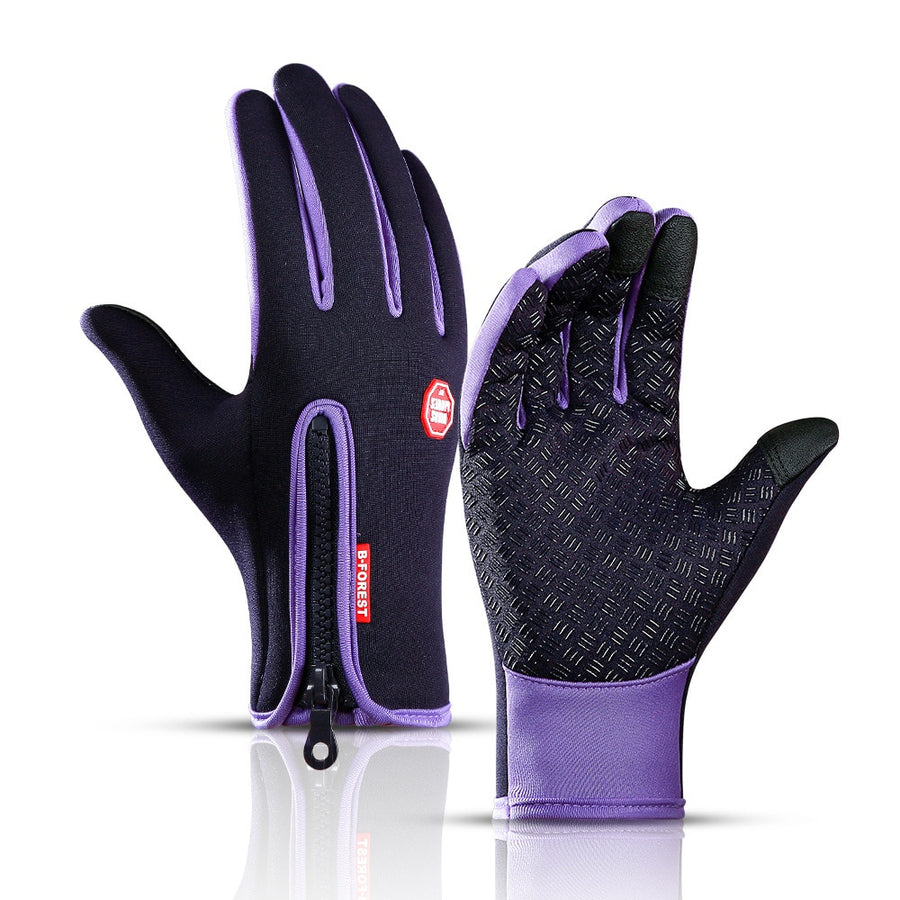 Sport Zip-Up Gloves | OWNLUXE