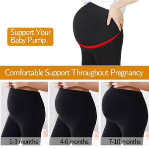 Women's Maternity Belly Support Leggings – Comfortable, Stretchy & All-Season Wear