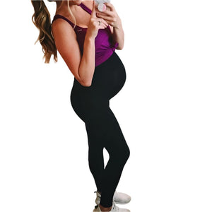 Women's Maternity Belly Support Leggings – Comfortable, Stretchy & All-Season Wear