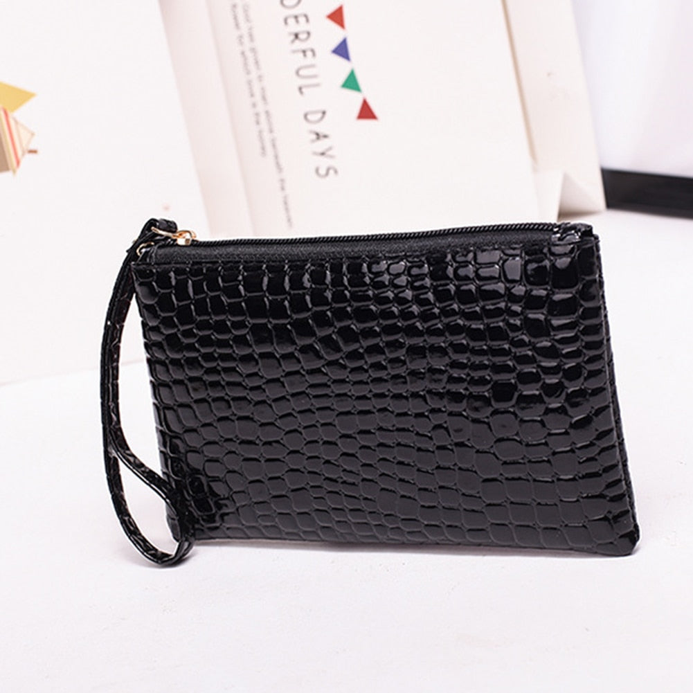 Women's Slim Wristlet Wallet – Lightweight Card & Coin Purse | OWNLUXE