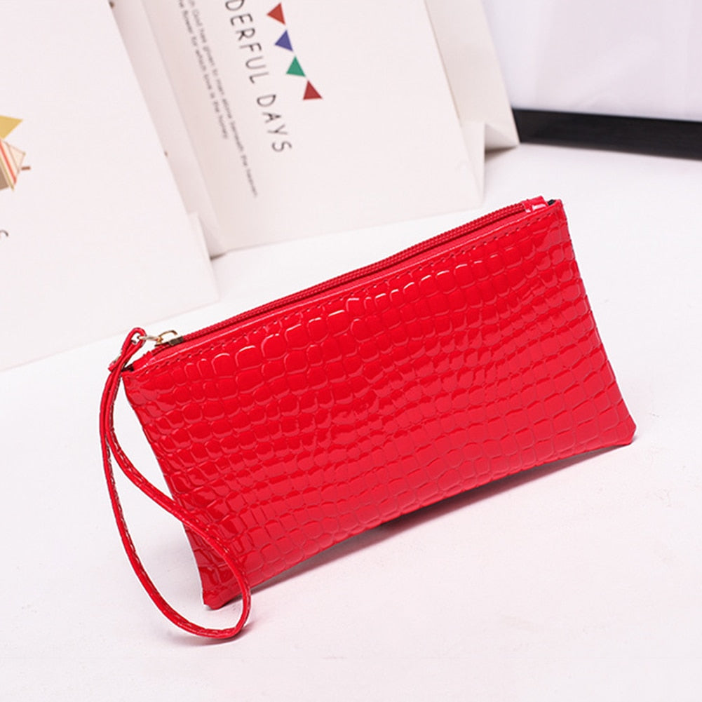 Women's Slim Wristlet Wallet – Lightweight Card & Coin Purse | OWNLUXE