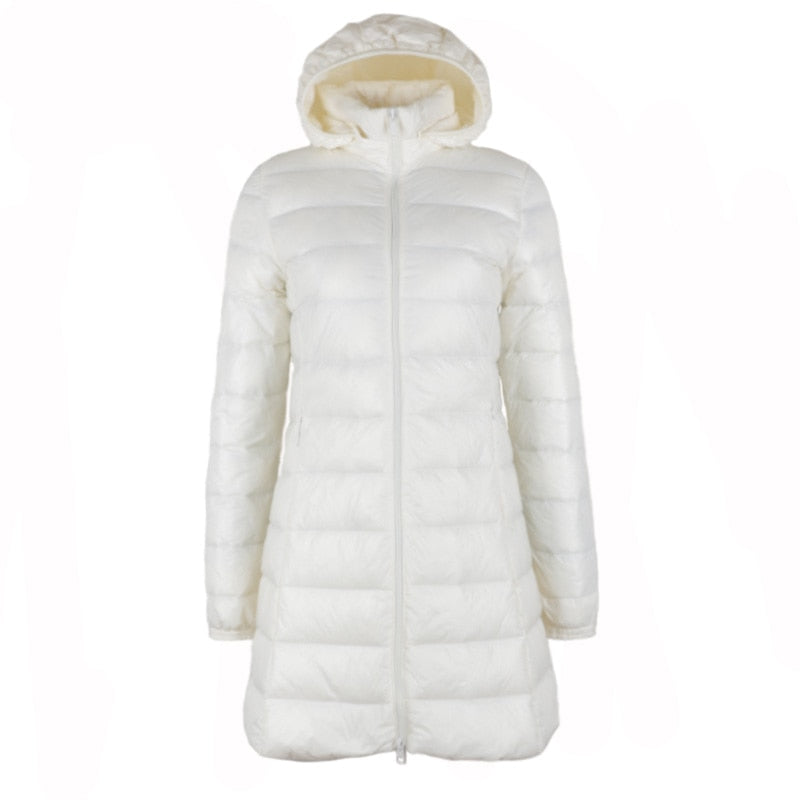 UP to  8XL Ladies Long Winter Coat