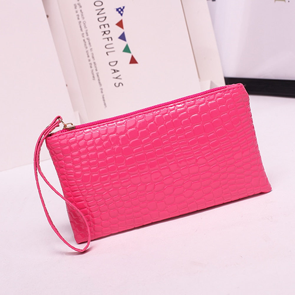 Women's Slim Wristlet Wallet – Lightweight Card & Coin Purse | OWNLUXE