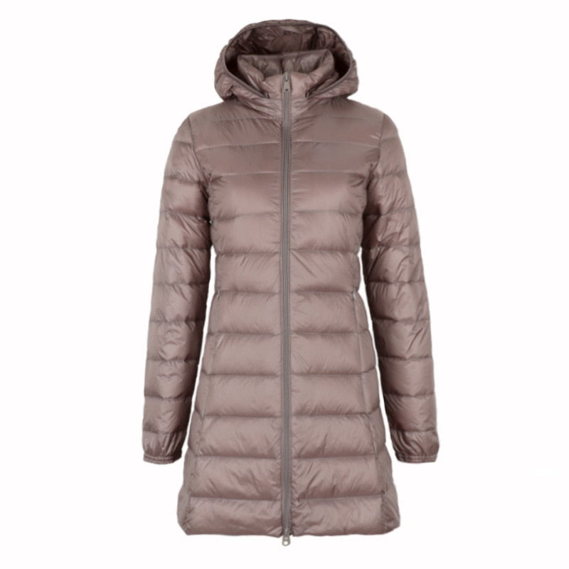 UP to  8XL Ladies Long Winter Coat