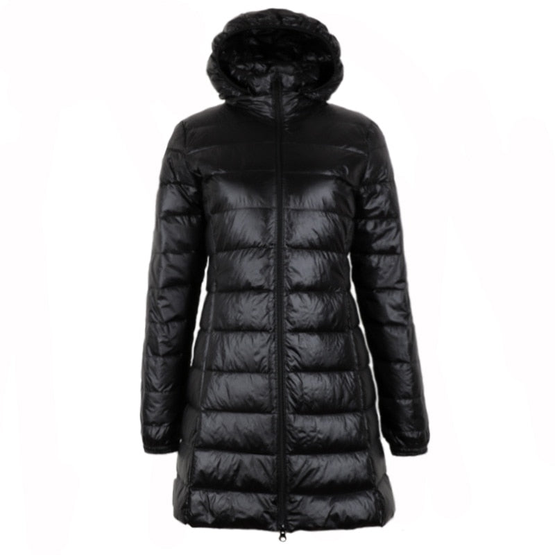 UP to  8XL Ladies Long Winter Coat