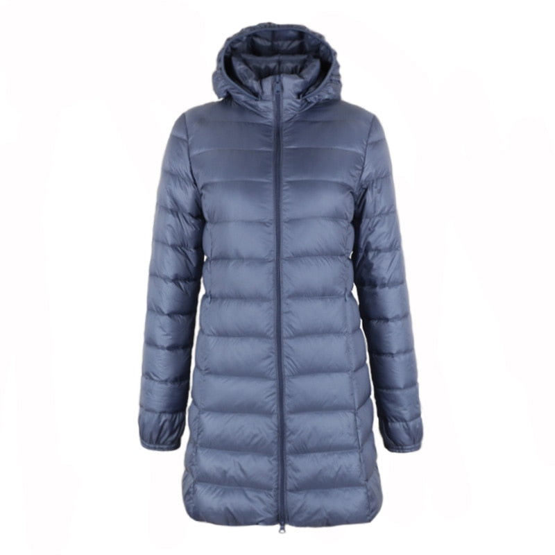 UP to  8XL Ladies Long Winter Coat